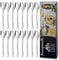 Hunnycook 16 Pack Stainless Steel Spork - 18cm, Camping Cutlery, Outdoor Fork & Spoon Combo, Dessert Spork & Salad Forks, Durable & Lightweight for Hiking, Picnics & Travel