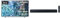 Samsung QLED 4K Q64D Fernseher 43 Zoll, Smart TV, Deutsches Model mit HW-C410G Soundbar inkl. integriertem Subwoofer