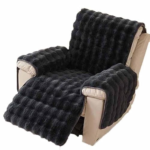 HLTQL sesselbezug sesselschoner für relaxsessel Sessel überzug armlehnenschoner sesselüberwurf fernsehsessel bezug Sessel schoner Verdickter Anti-Rutsch-Plüsch sesselüberzug(*28)