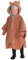 Patulove Auto-Poncho für Kinder – Für Autositz – Kinderwagen – Fahrrad – Mit Abnehmbarer Kapuze – Reflektoren – Warmer Fleece für Winter und Herbst – Foxy M