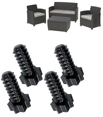 4x Replacement Bolts For Keter Allibert Mia Spare Parts Garden Furniture Plastic Sofa Chair