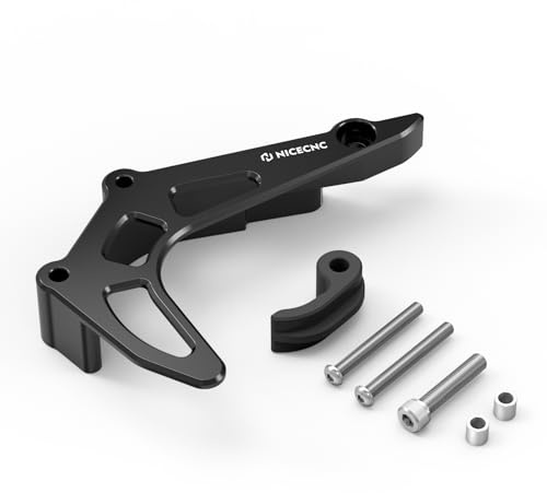 NICECNC Case Saver Kettenschutz, Kettenschutz, Compatible with 690 Enduro R/SMC R, Schwarz