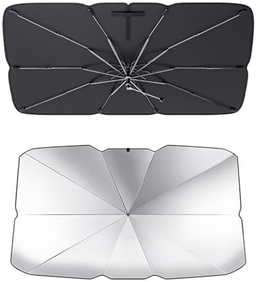 DCYBDL Parasol Coche Delantero para Audi A1 A2 A3 A4 A4L A5 A6 A6L A7 A8, Protección UV Aislamiento Térmico Parasol para Parabrisas de Coche Plegable Tapa Sol Parabrisas Coche,S