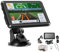 9 Inch Sat Nav, HD Touch Screen GPS Navigation for Cars Trucks with UK and Europe Maps, HGV Sat Nav Trucks, Lifetime Free Updates, Support Postcode Search, Speed Camera Alert, Voice Guidance, POI