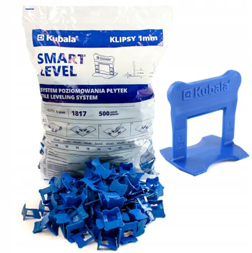 KUBALA NIVELLIERUNGSSYSTEM FÜR 3-16 mm DICKE FLIESEN SMART LEVEL CLIPS erhöhen die Arbeitspräzision