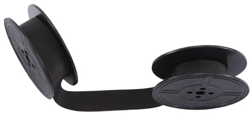 Sirxlevcy 1Pack Schreibmaschine Farbe Band Twin Spool Schreibmaschine Farbband Doppel Spule Färben Pack Tinte Teil für die Meisten Schreibmaschinen (Schwarz)
