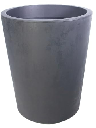 mgc24 Millennium Pflanztopf mit Wasserspeicher Ø 43,5 x 53,3 cm anthrazit | großer runder Pflanzkübel für Garten, Terrasse & Balkon | wetterfest & UV‑beständig
