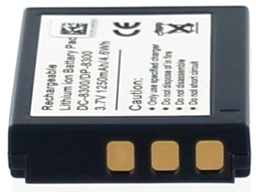 AGI 3476-Ionen 1000 mAh 3,7 V Akku wiederaufladbar – Akkus (1000 mAh,-Ionen (LiIon), 3,7 V, 1 Stück (S))