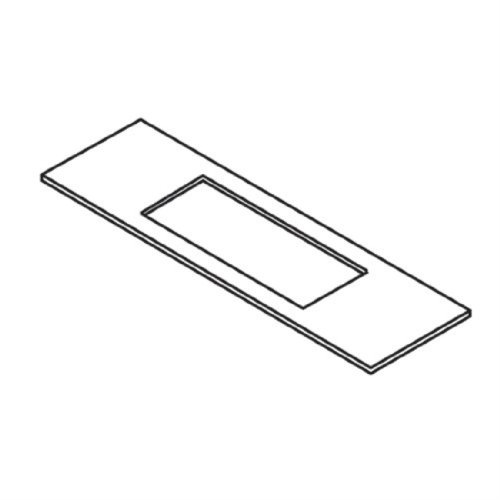 Trend - Lock template 26mm x 110mm faceplate - WP-LOCK/T/16