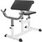 GORILLA SPORTS® Curlbank - 96 x 65 x 83-103 cm, bis 200 kg Belastbar, Sitz, Curlpult und Hantelablage 5-fach verstellbar, Rutschfesten Füßen - Curl Hantelbank, Scottbank, Bizepsbank, Curl-Maschine