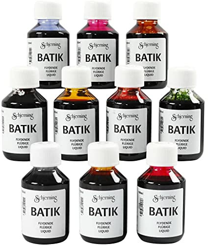 Tinte para tela, Multicolor, 10 x 100 ml