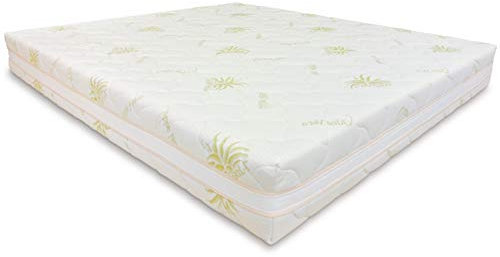 Baldiflex Matratze 700 Sprungfedern, Kissen/Die Seife Aloe Vera, 170 x 190 cm