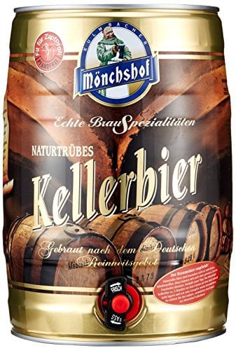 Mönchshof Kellerbier 5,0 l Partydose mit Zapfhahn PFANDFREI (1 x 5,0 l)