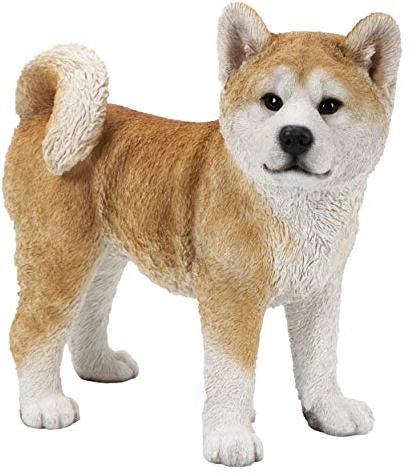 Hi-Line Gift 87790-C Akita Hund stehend Statue