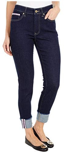 Tommy Hilfiger Women's Jean, Indigo Wash Denim, 12