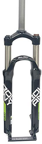 Fahrrad Mechanisch Federgabel 26 27,5 29 Zoll MTB Vorderradgabel 85mm Federweg Fahrrad Federung Vorne Gabel 1 1/8 Schulter Steuerung QR 2420g (Color : Black 2, Size : 27.5)