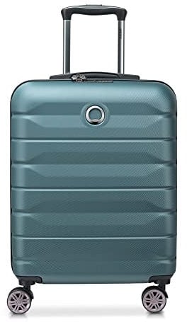 DELSEY PARIS - AIR ARMOUR - 55cm x 40cm x 20cm - XS SLIM - Grün