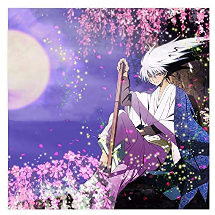 Anime-Poster Rise of The Yokai Clan 16, Leinwandposter, Schlafzimmer, Dekoration, Sport, Landschaft, Büro, Raumdekoration, Geschenk, 40 x 40 cm, ungerahmt: