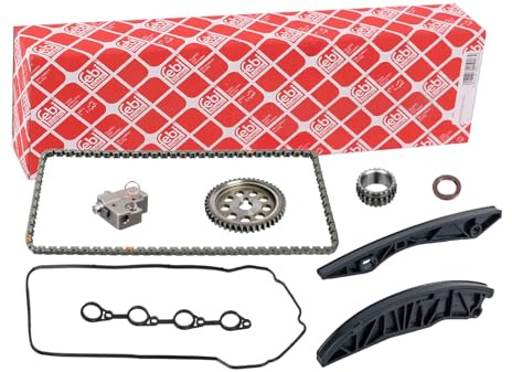 febi bilstein 171475 Steuerkettensatz für Nockenwelle, mit Gleitschienen und Kettenspanner, 1 Stück