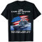 USS Cape St George CG-71 Class Cruiser Amerikanische Flagge Veteran T-Shirt