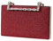 CORIOS Borsetta da Sera Donna Bling Pochette Clutch Borsa Sposa Borsa a Spalla Pochette Piccolo con Catena Borsa a Tracolla Elegante Borse Messenger per Cocktail Festa Cerimonia Ballo Rosso