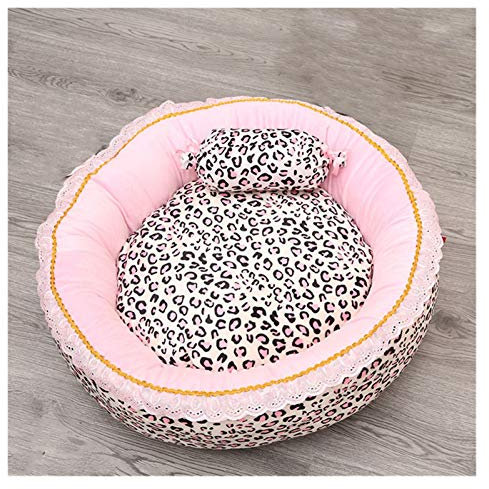Katzenbett Bettwäsche & Möbel Stil Prinzessin Hund Rosa Haustierhaus Schlafsack Hundebett mit Kissen Welpenkissen Zwinger Sofa Cama Perro