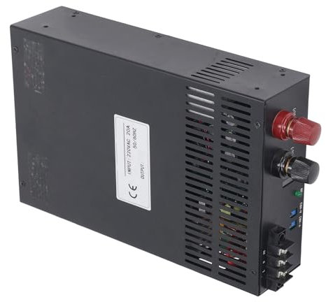 Fuente de Alimentación de CC Variable de 3000 W y 220 V Fuente de Alimentación de Conmutación Ajustable para Fuente de Alimentación de Conmutación de Alimentación de Control (48V)