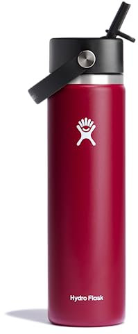 24 OZ Wide Flex Straw Cap Berry