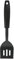 Fackelmann INITIAL Mini Slotted Turner, Plastic, Fish Slice, Non-stick Kitchen Cooking Spatula, Anti-Scratch, Burger Flipper, Heat-Resistant, Cooking Draining & Frying BBQ Utensil, 25.5cm