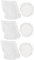 6 Pcs Silicone Mold Molds for Resin Silicone Baking Ornament Mold Silicone Tray Mold Fondant Epoxy Mold Trays Decorative Ice Cube Decorative Mold Casting Silica Gel Fudge 3D