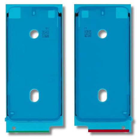 jbTec Kleber Display kompatibel mit Apple iPhone 8 / SE 2020 - Front Klebepad Klebefolie Dichtung Cover, Farbe:Weiß