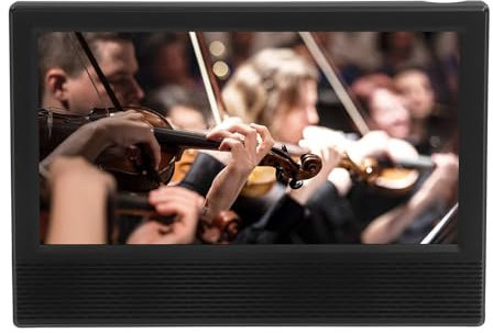 TV Digital Portátil de 14 Pulgadas, Pantalla LED TFT a Color, Compatible con Transmisiones Digitales Dab y Reproducción Multimedia USB, Antena, AV, HDMI, Control Remoto, para