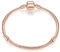 ATE Charms Armband Rosegold Schlangenketten Damen Armkette Charm Trägerelemente JWB05 (18)