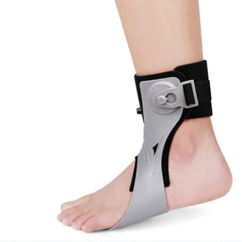 XDAWQP Fußheber-Orthese, Knöchelorthese, Unterstützung Mit Komfortablem Aufblasbarem Airbag Für Hemiplegie, Schlaganfall-Schuhe, Gehen (B/Links Xl)