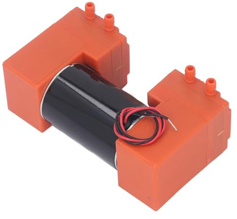 Mini Bomba de Aire y Agua, Bomba de Vacío de Instalación Simple de Operación Estable de Aleación de Aluminio para Motor (12V)