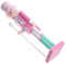 CRAFTHROU Weihnachts-nussknacker Nussknacker-Party Nussknacker Tischplatte Nussknackerfiguren Ostern Nussknacker Nussknacker-Charme Nussknacker-soldatenpuppe Frühling Nussknacker Rosa Holz