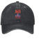 ROBEIUO gewaschen Baumwolle Baseball Hüte Scream Bloody Gore Death Baseballkappe für Männer und Frauen Metal-Band Distressed Washed Hats modische Outdoor-Sommer-Snapback-Mütze