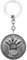 AMAZOC Porte-clés Game of Thrones pour homme sans visage avec breloque pour téléphone de voiture, Multicolore, taille unique