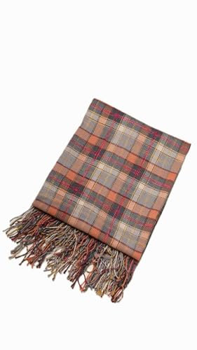 Ярослав Luxuriöser Wollplaid Ethno 140x200 cm, bunt, weich (140x200 cm)