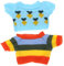 ifundom 2 Stück Süße Kleine Kleidung Für Kuscheltiere DIY Plüschpuppenkleidung Bärenpullover Puppenersatz Plüschtierkleidung Bärenkleidung