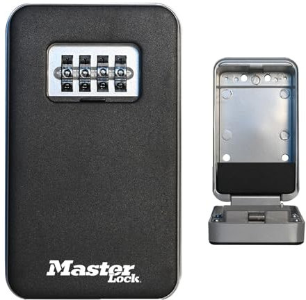 MASTER LOCK Key Safe Wall mounted pull to open medium size Outdoor, Mounting Kit, for Home Office Industry 5410EURD