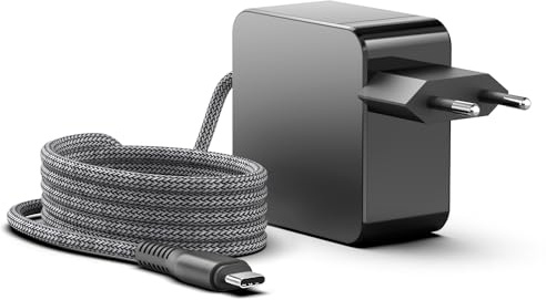 HKY 45W Cargador USB C Carga Rapida para Acer Chromebook Spin 11 13 R13 14 15 CP311 C933 CB713-1W N16Q10 N17Q9 ASUS Chromebook ADP-45EW B CX22NA C101P C223 C302C Q325U Samsung Galaxy S10 Tab S6 A9+