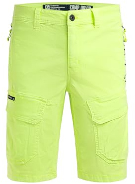 Camp David Herren Skater Shorts mit Zippertaschen