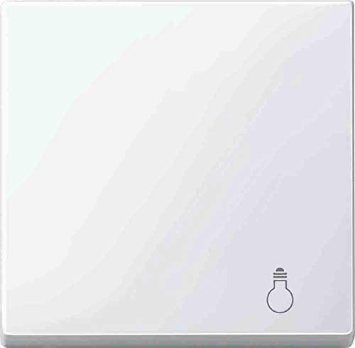 Merten MEG3302-0319 Wippe mit Kennzeichnung Licht, polarweiß glänzend, System M