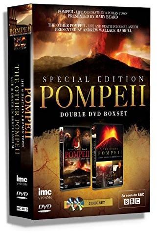 Pompeii Special Edition Double DVD Box Set - Pompeii Life and Death in a Roman Town by Mary Beard + The Other Pompeii - Life and Death in the Herculaneum - As Seen on the BBC