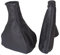 Für Vauxhall Opel Vectra B 1996–2003 Gear & Handbremsmanschette schwarz Leder