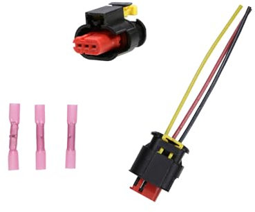 AG Automotive Kabel Reparatur Satz für Zündspule 3-Polig 71752816 Passend für OE 46777286/55180004 / 46777288/55246099