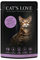 Cat´s Love Katzenfutter Nassfutter Mix Lachs & Huhn mit Petersilie und Lachsöl (Lachs & Huhn, 12 x 85g)