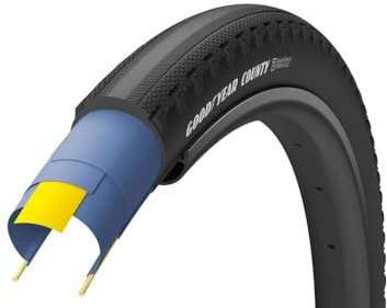 Goodyear County Ultimate Faltreifen 35-622 Tubeless Complete Dynamic Silica4 Black 2019 Fahrradreifen