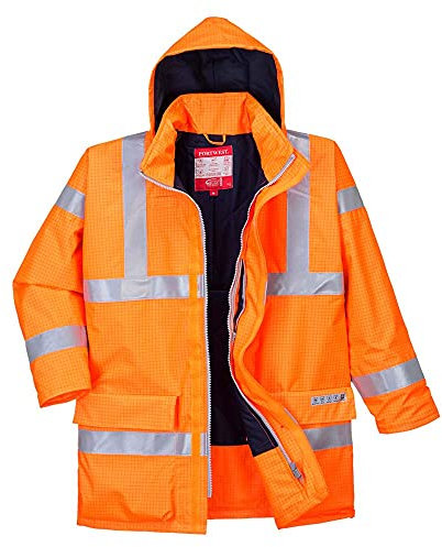 Portwest Antistatic FR Jacket - Color: Orange - Talla: 5XL
